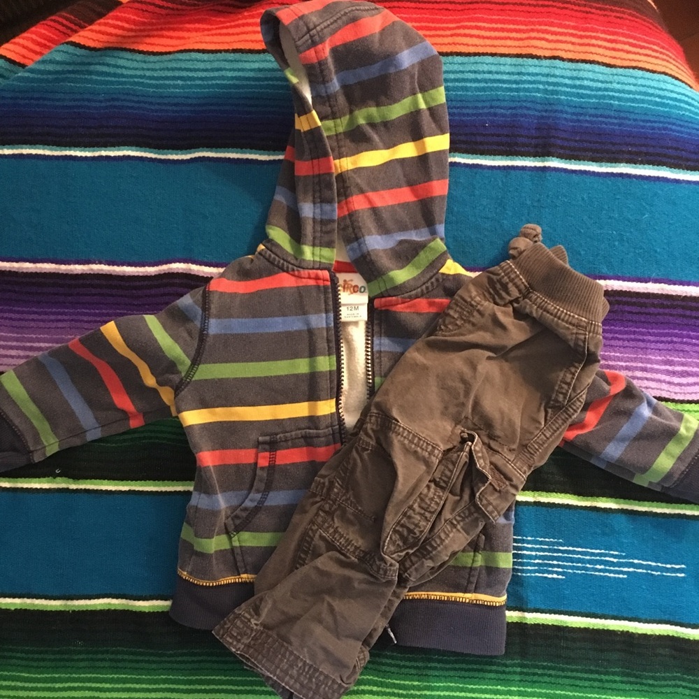 Hoodie and Cargo Pants